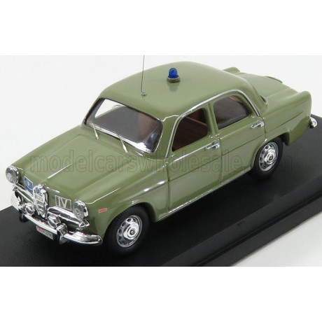 RIO MODELS ALFA ROMEO GIULIETTA POLIZIA MUSEO DI ROMA 1961 - GREEN 1/43