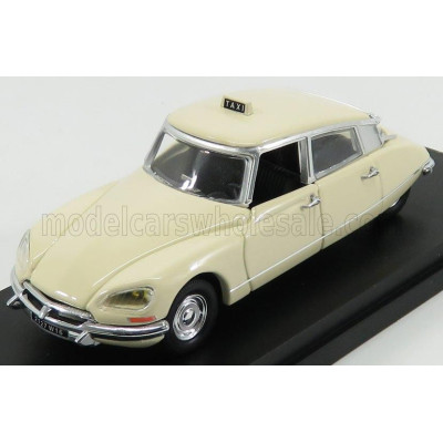 RIO MODELS CITROEN DS21 TAXI PARIS 1969 - CREAM 1/43