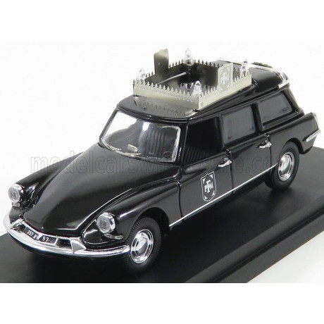 RIO MODELS CITROEN DS19 BREAK FUNERAL CAR - CARRO FUNEBRE - HEARSE - 1963 - BLACK 1/43