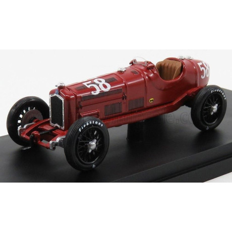 RIO MODELS ALFA ROMEO F1  P3 INDY N 58 500 MILES 1939 L.TOMEI - RED 1/43