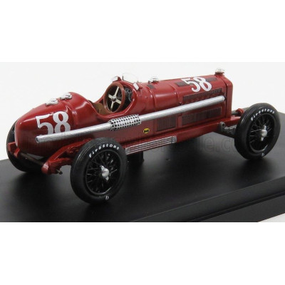 RIO MODELS ALFA ROMEO F1  P3 INDY N 58 500 MILES 1939 L.TOMEI - RED 1/43