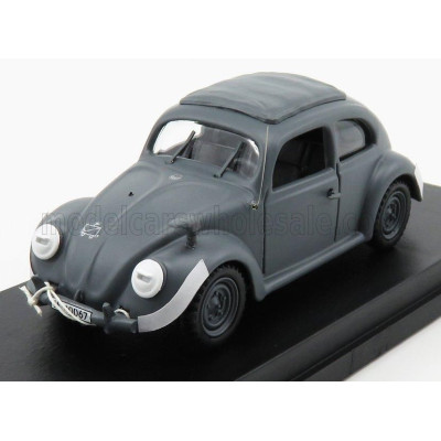 RIO MODELS VOLKSWAGEN BEETLE MAGGIOLINO KAFER 1942 - WITH SS REGISTRATION PLATE - GREY 1/43