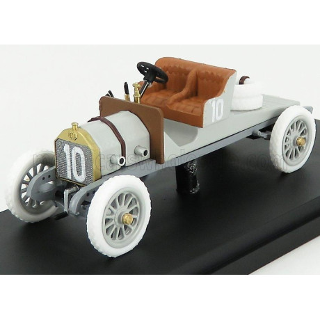 RIO MODELS ITALA 35/40 HP N 10 2nd TARGA FLORIO 1906 E.GRAZIANI - GREY 1/43
