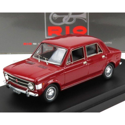 RIO MODELS FIAT 128 4-DOORS 1969 - SPORT RED 1/43