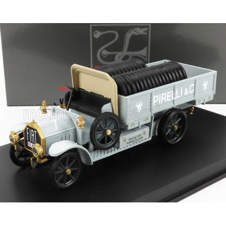 RIO MODELS FIAT 18BL TRUCK PIRELLI & C. 1917 - LIGHT BLUE 1/43