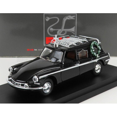 RIO MODELS CITROEN DS19 BREAK CARRO FUNEBRE - HEARSE - FUNERAL CAR WITH COFFIN 1963 - BLACK 1/43