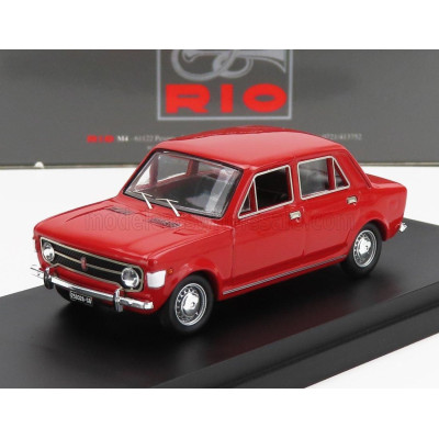 RIO MODELS FIAT 128 4-DOOR 1969 - RED 1/43