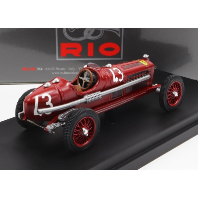 RIO MODELS ALFA ROMEO P3 TIPO B N 43 COPPA ACERBO 1935 T.NUVOLARI - RED 1/43