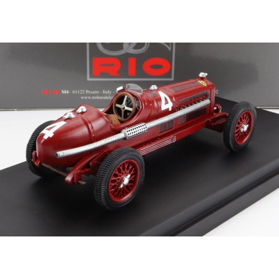 RIO MODELS ALFA ROMEO P3 TIPO B N 4 2nd CIRCUITO DI MODENA 1934 ACHILLE VARZI - RED 1/43