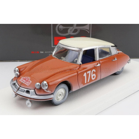 RIO MODELS CITROEN ID19 N 176 WINNER RALLY MONTECARLO 1959 P.COLTELLONI - P.ALEXANDRE - RED 1/43