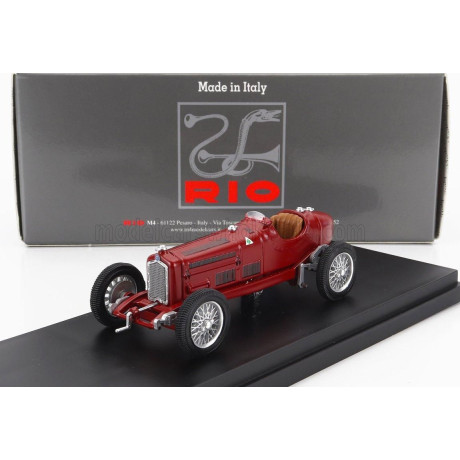 RIO MODELS ALFA ROMEO F1  TIPO B QUADRIFOGLIO 1932 - RED 1/43