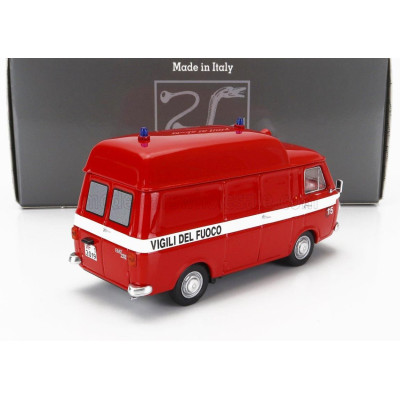 RIO MODELS FIAT 238 TETTO ALTO AMBULANZA VIGILI DEL FUOCO 1970 - RED 1/43