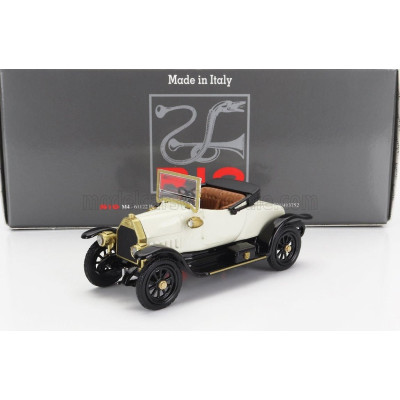 RIO MODELS FIAT TIPO 0 SPIDER OPEN 1912 - WHITE 1/43