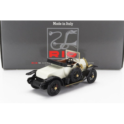 RIO MODELS FIAT TIPO 0 SPIDER OPEN 1912 - WHITE 1/43
