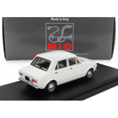 RIO MODELS FIAT 128 II SERIES 1972 - WHITE 1/43