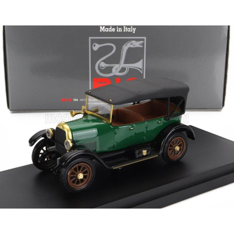 RIO MODELS FIAT 501 CABRIOLET CLOSED 1919 - GREEN 1/43