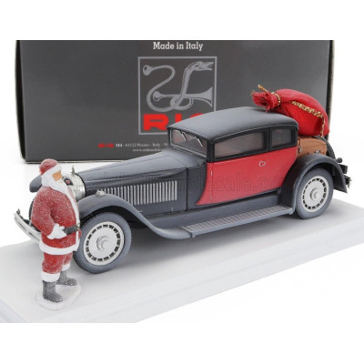 RIO MODELS BUGATTI TYPE 41 ROYALE WEYMANN 1929 - CHRISTMAS EDITION 2023 - CON BABBO NATALE - WITH SANTA CLAUS FIGURE - WHITE BLA