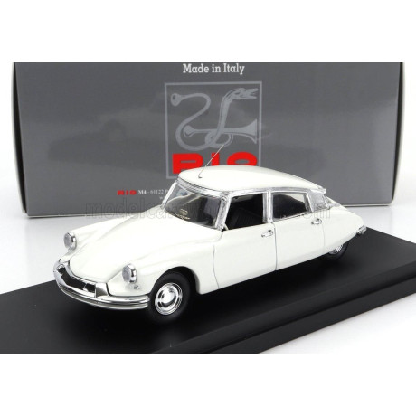 RIO MODELS CITROEN DS19 1962 - PERSONAL CAR ISPETTORE GINKO - WHITE 1/43