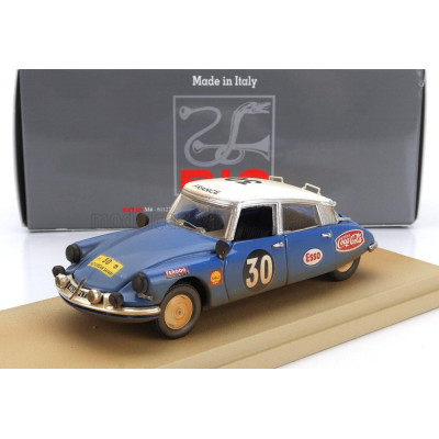 RIO MODELS CITROEN DS19 (dirty and night version) N 30 RALLY EAST AFRICAN SAFARI 1965 BOB NEYRET - JACQUES TERRAMORSI - BLUE WHI