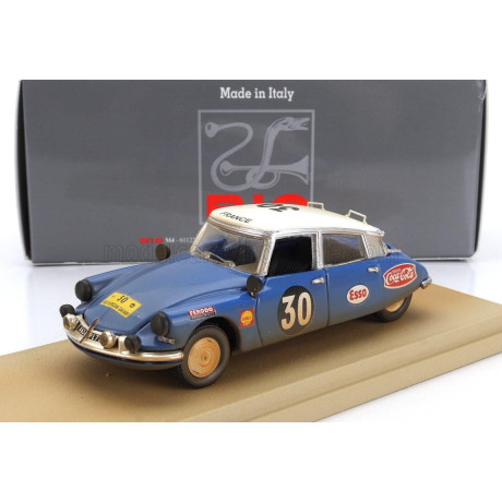 RIO MODELS CITROEN DS19 (dirty and night version) N 30 RALLY EAST AFRICAN SAFARI 1965 BOB NEYRET - JACQUES TERRAMORSI - BLUE WHI