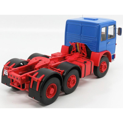 ROAD KINGS MAN 16304 F7 TRACTOR TRUCK 1972 - BLUE RED 1/18