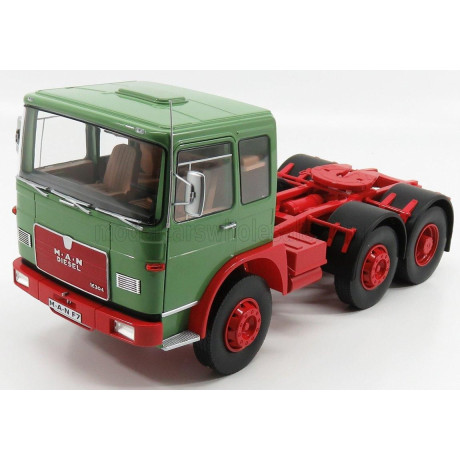 ROAD KINGS MAN 16304 F7 TRACTOR TRUCK 1972 - GREEN RED 1/18