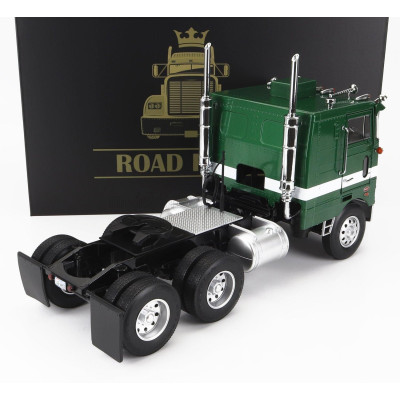 ROAD KINGS PETERBILT 352 PACEMAKER TRACTOR TRUCK 3-ASSI 1979 - GREEN WHITE 1/18