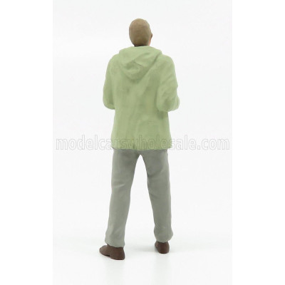 ROAD KINGS FIGURES SPEDITEUR STANDING - GREY GREEN 1/18