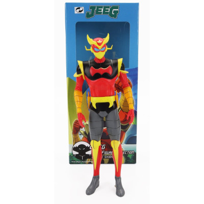 ROBOT HL-PRO JEEG - HIROSHI SHIBA FIGURE - JEEG ROBOT D'ACCIAIO - GO-NAGAI - RED BLACK YELLOW