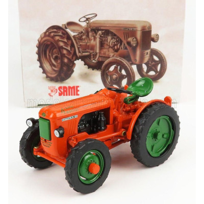 ROS MODEL SAME D.A.25 TRACTOR 1952 - ORANGE GREEN 1/32