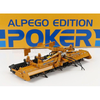 ROS MODEL ACCESSORIES COMPACT DISC POKER ALPEGO C/PAKER - YELLOW BLACK 1/32