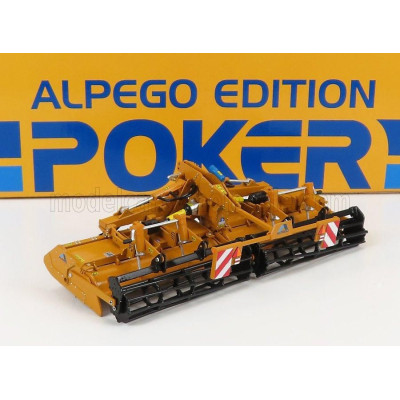 ROS MODEL ACCESSORIES COMPACT DISC POKER ALPEGO C/GABBIA - YELLOW BLACK 1/32