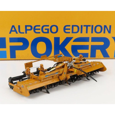 ROS MODEL ACCESSORIES COMPACT DISC POKER ALPEGO C/GABBIA - YELLOW BLACK 1/32