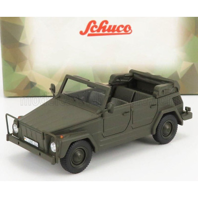 SCHUCO VOLKSWAGEN 181 CABRIOLET OPEN 1979 - MILITARY GREEN 1/35