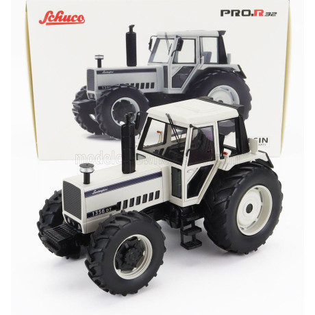 SCHUCO LAMBORGHINI 1356DT TRACTOR 1987 - WHITE BLACK 1/32