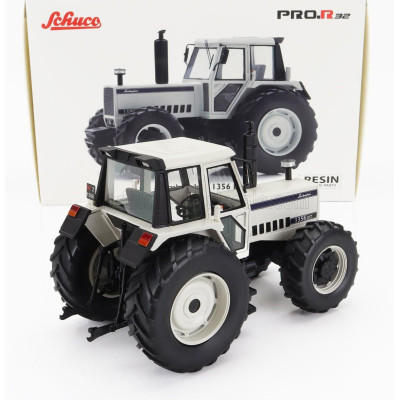 SCHUCO LAMBORGHINI 1356DT TRACTOR 1987 - WHITE BLACK 1/32