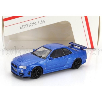 SCHUCO NISSAN GT-R (R34) Z-TUNE COUPE 1999 - BLUE 1/64