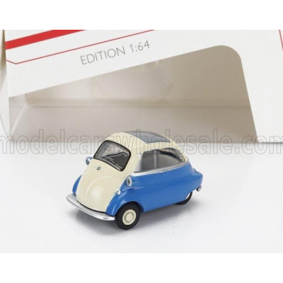 SCHUCO BMW ISETTA 1960 - BLUE WHITE 1/64