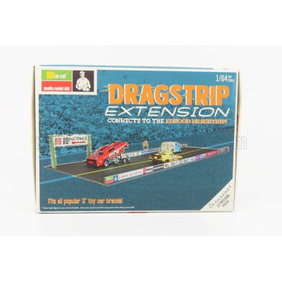 SJO ACCESSORIES DIORAMA DRAGSTRIP KIT EXTENSION - BIG GO NATIONALS 1/64