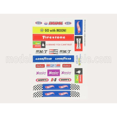 SJO ACCESSORIES DIORAMA DRAGSTRIP KIT EXTENSION - BIG GO NATIONALS 1/64