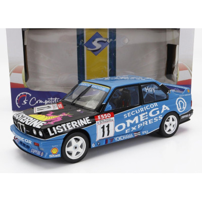 SOLIDO BMW 3-SERIES M3 (E30) TEAM VL MOTORSPORT N 11 CHAMPION SEASON BTCC 1991 W.HAY - BLUE BLACK 1/18