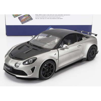 SOLIDO RENAULT ALPINE A110 RADICALE COUPE 2022 - MATT SILVER 1/18