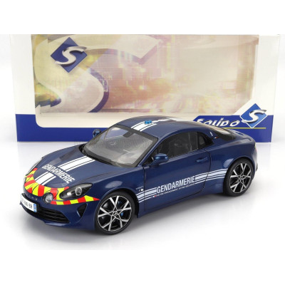 SOLIDO ALPINE ALPINE A110 GENDARMERIE POLICE COUPE 2023 - BLUE 1/18