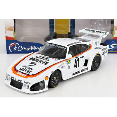 SOLIDO PORSCHE 935 K3 TEAM PORSCHE KREMER RACING N 41 WINNER 24h LE MANS 1979 K.LUDWIG - B.WHITTINGTON - D.WHITTINGTON - WHITE 1