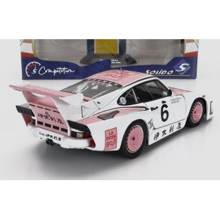 SOLIDO PORSCHE 935K3 TEAM PORSCHE KREMER RACING N 6 WINNER 1000km SUZUKA 1981 B.WOLLEK - H.PESCAROLO - WHITE PINK 1/18