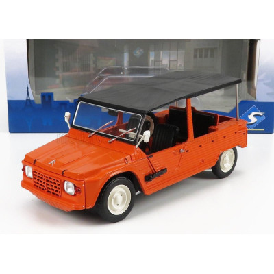 SOLIDO CITROEN MEHARI 1969 - ORANGE BLACK 1/18