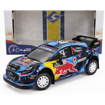 SOLIDO FORD ENGLAND PUMA RALLY1 TEAM RED BULL FORD WORLD RALLY M-SPORT N 8 WINNER RALLY SWEDEN 2023 OTT TANAK - MARTIN JARVEOJA