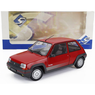 SOLIDO RENAULT R5 GT TURBO MKI 1985 - RED 1/18