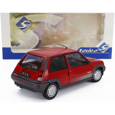 SOLIDO RENAULT R5 GT TURBO MKI 1985 - RED 1/18