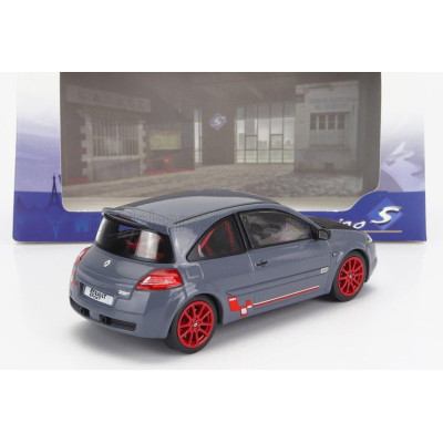 SOLIDO RENAULT MEGANE RS R26-R 2008 - GREY RED 1/43